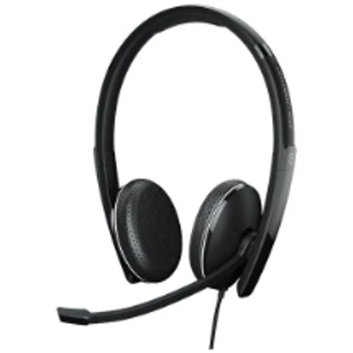 Наушники Sennheiser ADAPT 165T II USB Black: Тип конструкции накладные
