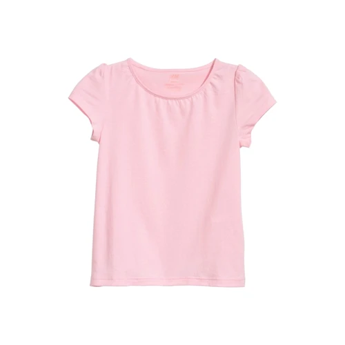 Футболка H&M б5875837 134-140 см светло-розовая