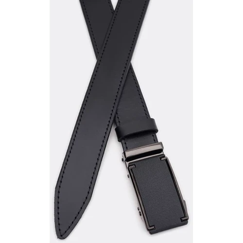 Чоловічий ремінь Borsa Leather чорний (115v1genav30-black): Стать Мужской