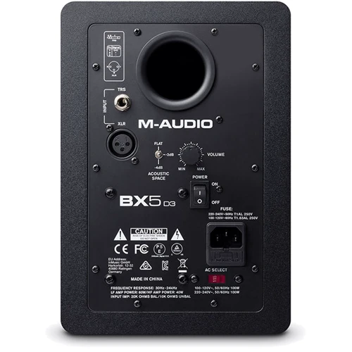 Студийный монитор M-AUDIO BX5 D3: Вид Активный