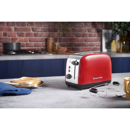 Тостер Russell Hobbs Colours Plus 26554-56: Съемный поддон для сбора крошек есть