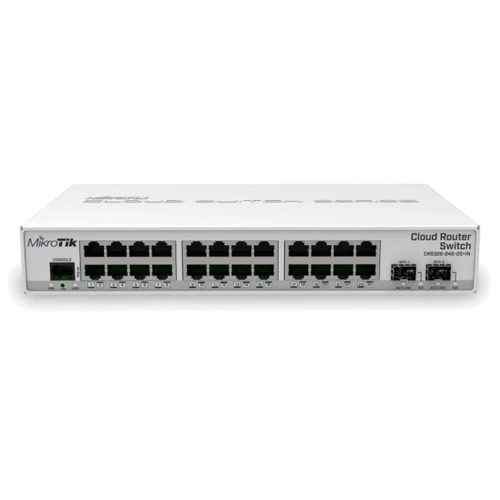 Сетевой коммутатор MikroTik Cloud Router Switch CRS326-24G-2S+IN