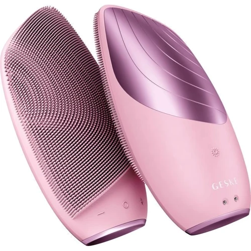 Звукова термощітка для обличчя GESKE Sonic Thermo Facial Brush 6 в 1 Pink (GK000007PK01) фото 3