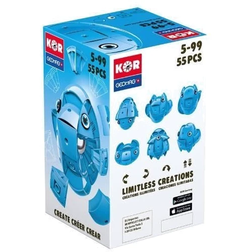 Конструктор магнитный Geomag KOR Pantone Blue (PF.800.673.00) фото 6