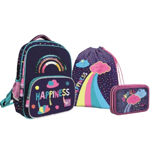 Набор школьный Yes S-72 Collection Happiness 3 предмета (555560)