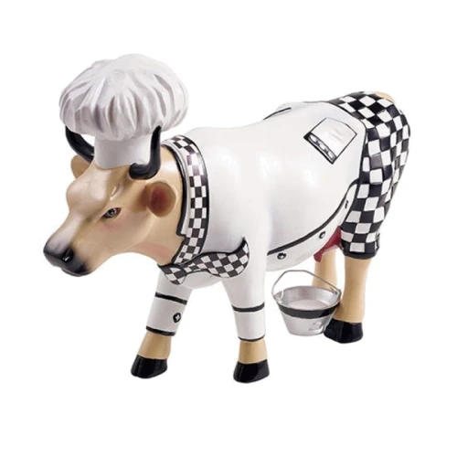 Коллекционная статуэтка Cow Parade Chef Cow корова Size M 16х5х11см (47790)