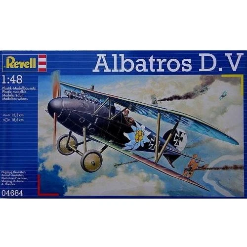 Модель Revell Истребитель-разведчик Albatross D V 1:48 (4684)