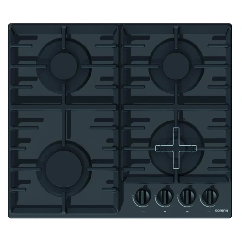 Варочная поверхность газовая Gorenje GT641B: Расположение панели Спереди справа