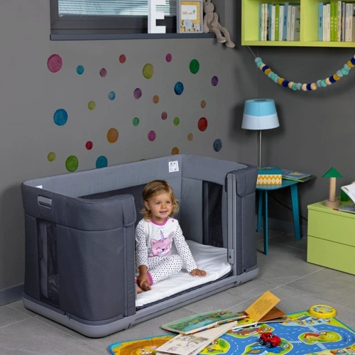Ліжечко Chicco Next2Me Forever 3 в 1 чорне з сірим (79650.04) фото 10