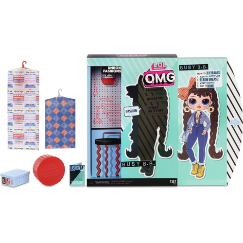Игровой набор с куклой L.O.L. SURPRISE! серии "O.M.G" S2 - ТЕХНО-ЛЕДИ (с аксессуарами) фото 4