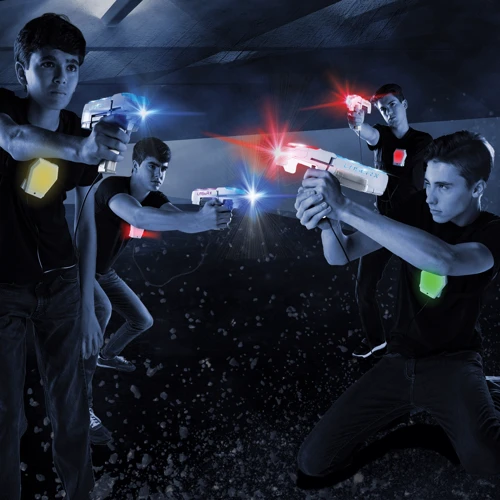 Игровой набор для лазерных боев - Laser X Для Двух Игроков (2 бластера, 2 мишени) (88016)