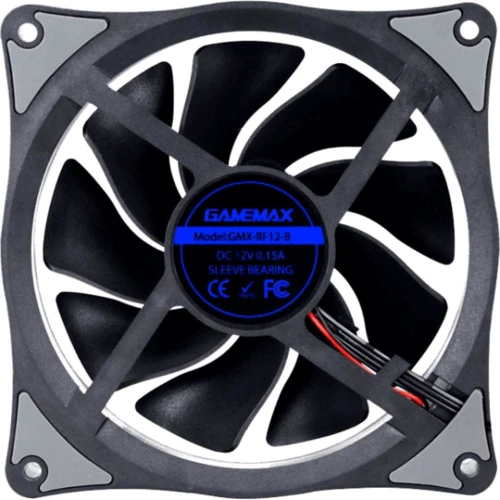 Кулер GameMax RingForce LED Green (GMX-RF12-G): Призначення для корпусу