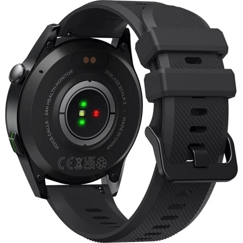 Смарт-годинник Zeblaze Btalk 3 Midnight Black: Матеріал корпуса металл