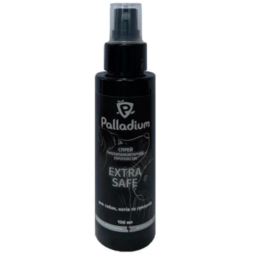 Спрей от блох и клещей Palladium Extra Safe для собак, кошек и грызунов 100 мл (4820150205034)