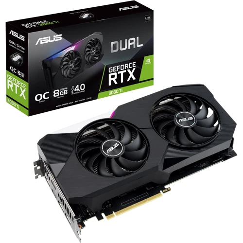 Видеокарта ASUS DUAL-RTX3060TI-O8G-V2: Тип памяти GDDR6