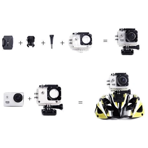 Экшн камера SJCAM SJ4000 Yellow: Микрофон есть