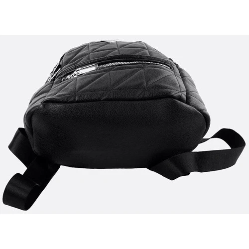 Жіночий рюкзак Valiria Fashion чорний (ODA58-3-black): Фактура Матовая, Стеганая