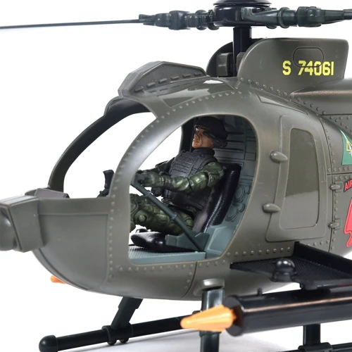 Игровой набор Elite Force Многофункциональный вертолет MH-6 (101860) фото 6