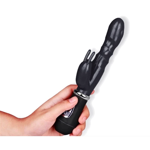 Вибратор кролик NDS 7329-4 Black (22111)