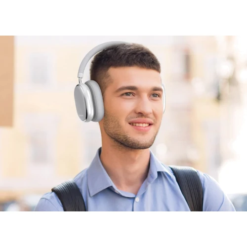 Навушники Srhythm NiceComfort 95 Hybrid Noise Cancelling Silver: Тип конструкції накладні