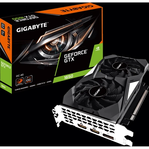 Видеокарта Gigabyte GeForce GTX 1650 OC 4GB (GV-N1650OC-4GD)