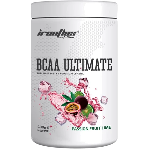 Аминокислота для спорта IronFlex Nutrition BCAA Ultimate Instant 400 g /40 servings/ Passion Fruit Lime