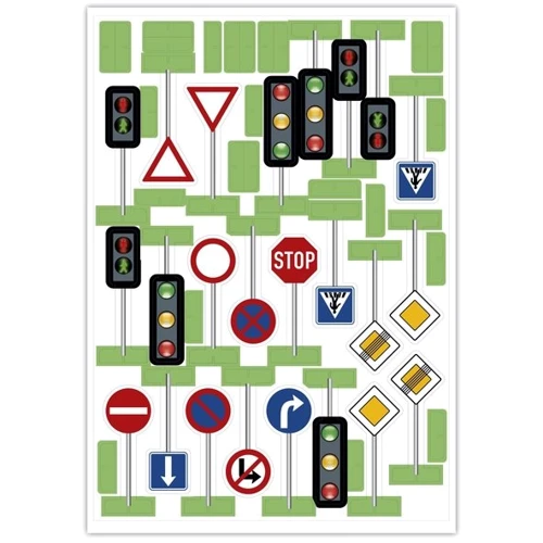 Набор - Дорожные знаки MultiGO Road Signs 23шт (6407155): Производитель MultiGO