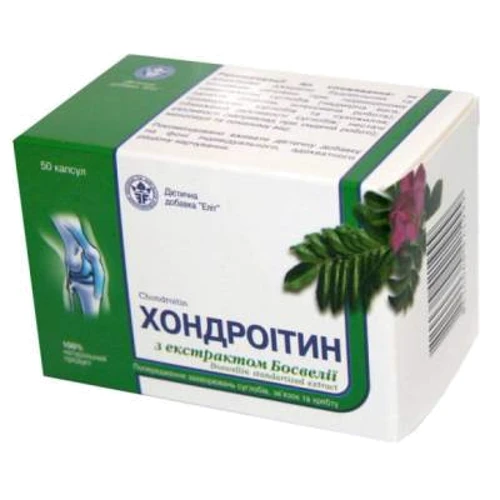 Еліт-фарм Хондроїтин з екстрактом Босвелії № 50: Тип Хондроїтін