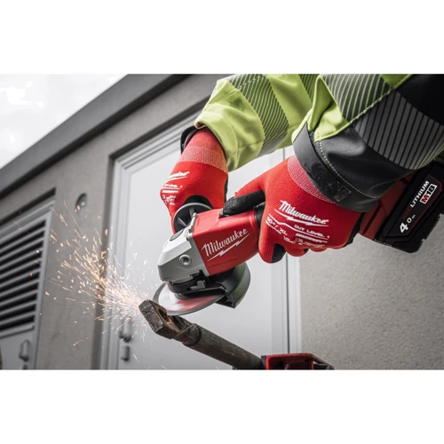 Кутова шліфувальна машина акумуляторна Milwaukee M18 BLSAG125X-402X 125 мм HD кейс (4933492644) фото 10