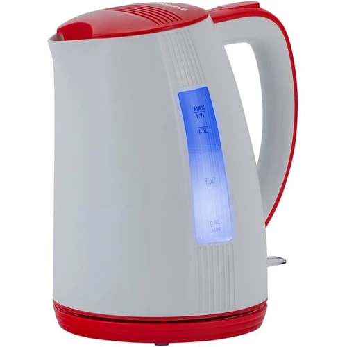 Электрочайник Polaris PWK 1790 CL белый с красным