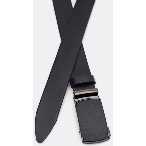 Чоловічий ремінь Borsa Leather чорний (115v1genav26-black): Стать Мужской