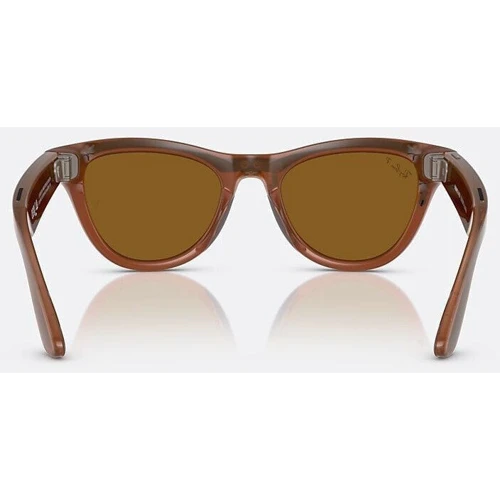 Смарт-очки Ray-Ban Meta Skyler Standard Shiny Caramel- Brown size M (RW4010 670683 52-20): Тип гаджета Смарт-очки