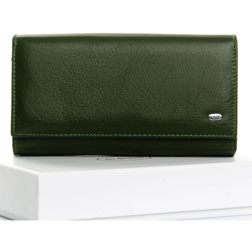 Женский кошелек Dr. Bond зеленый (32595 dark-green)