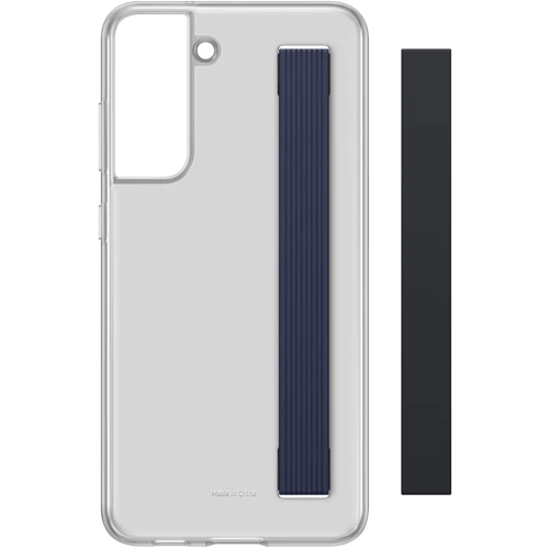 Чохол для телефона Samsung Clear Strap Cover Dark Gray (EF-XG990CBEGRU) для Samsung G990 Galaxy S21 FE фото 7
