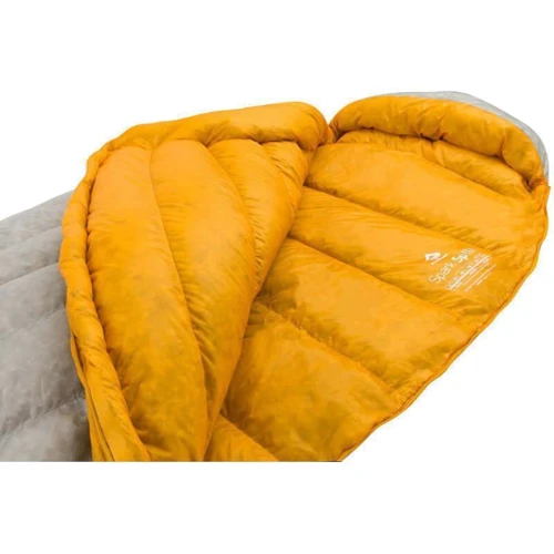 Спальный мешок Spark SpIII (-2/-8°C) 198 см - Left Zip Light Grey/Yellow от Sea to Summit (STS ASP3-L): Ширина в ногах 100 см
