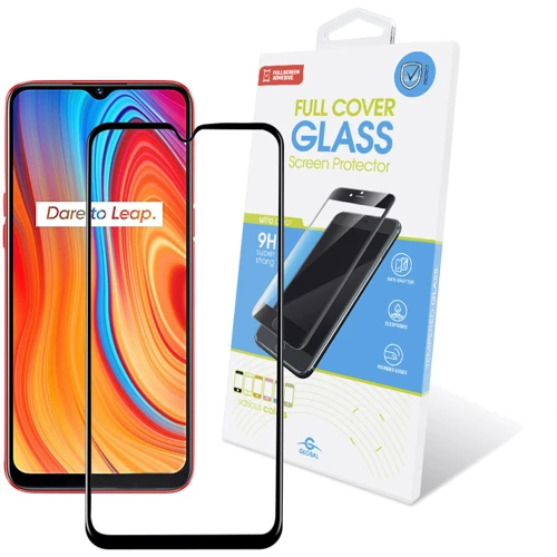 

Global Tempered Glass Full Glue Black for Realme C3 / 6i / 5