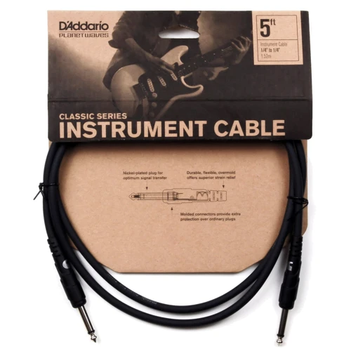 Инструментальный кабель Classic Series PLANET WAVES PW-CGT-05: Тип Инструментальный