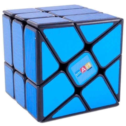 Smart Cube 3х3 Windmill цветной в ассортименте: Тип Кубик Фишера и подобные