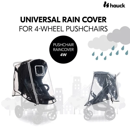 Дощовик Hauck Pushchair Raincover 4W (55077-9) фото 8