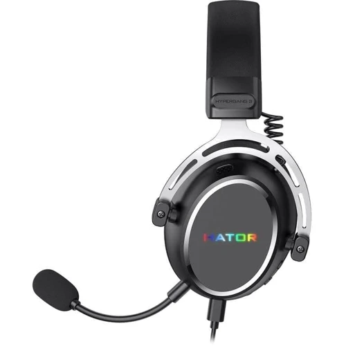 Наушники HATOR HYPERGANG 3 Hi-Res Black (ESH50): Тип крепления оголовные