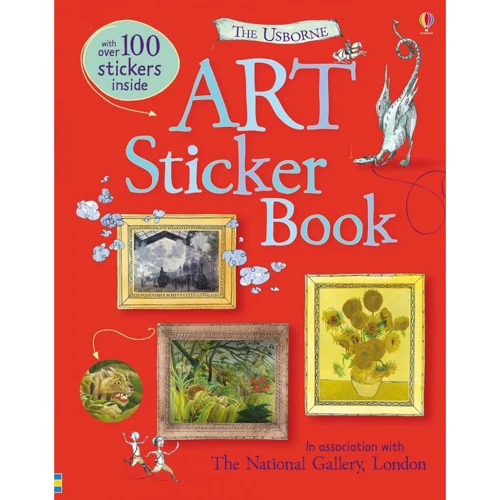 Art Sticker Book / Книга з художніми наліпками
