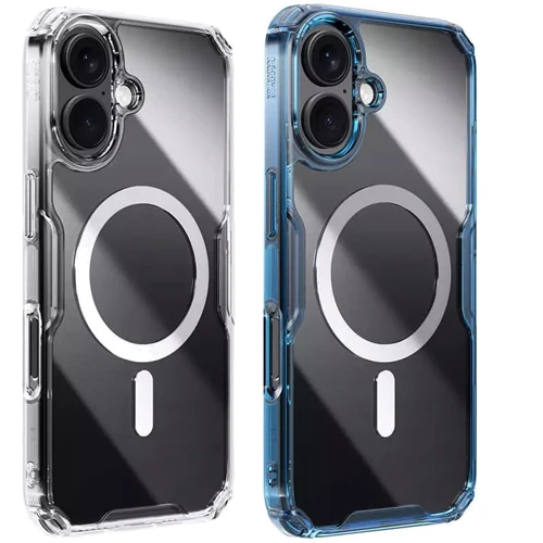 Чохол для iPhone Nillkin Nature Pro Magnetic Blue для iPhone 16: Тип аксесуара чохол