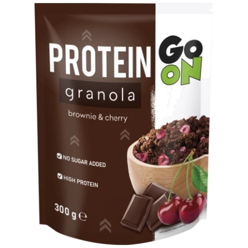 Гранола GoOn Protein Granola 300 g / 6 servings / Brownie Cherry