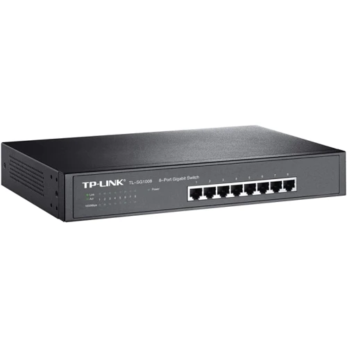 Мережевий комутатор TP-Link TL-SG1008: Тип Коммутатор неуправляемый