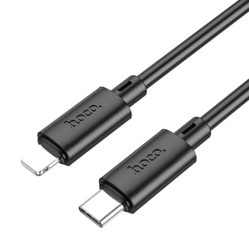 Кабель Hoco Cable USB-C to Lightning X88 Gratified 20W 1m Black