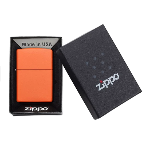 Зажигалка Zippo Regular orange matte 231: Производитель Zippo