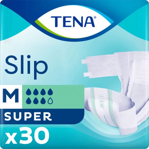 Tena Slip Super Medium Підгузки для дорослих 30 шт.
