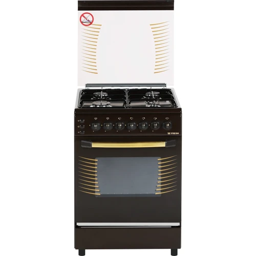 Газова плита Fresh F55G1/01 (Brown)