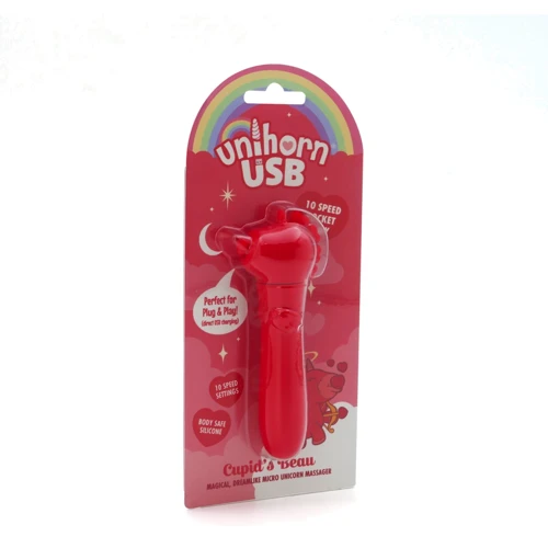 Вібратор-єдиноріжка Unihorn USB Bullet - Cupid's Beau, віброкуля, USB зарядка