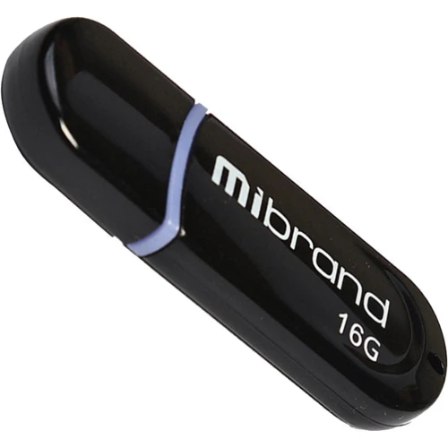 USB-флешка Mibrand 16GB Panther Black USB 2.0 (MI2.0 / PA16P2B)